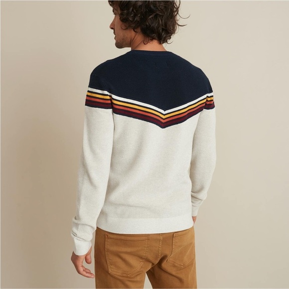 Marine Layer Men’s Stowe Crewneck Sweater Size: Medium rare hard to find - Picture 2 of 9